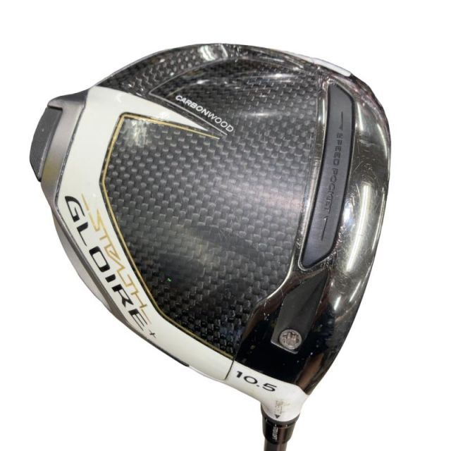 【中古】 テーラーメイド STEALTH GLOIRE+ 10.5° ドライバー DR SPEEDER NX for TM(DR) (フレックスS) メンズ 男性用 右利き 右用 Cランク ゴルフクラブ