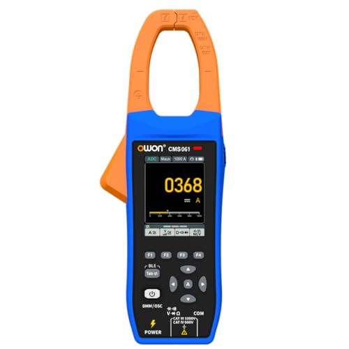N◆OWON CMS061 600A AC/DC クランプ マルチメーター ハンディ オシロスコープ レコーダー 一体型 ハンドヘルド コードレス テスター 20,000カウント 真の実効値 オートレンジ 突入電流測定 NCV機能 小型 Bl 1b39ebd9