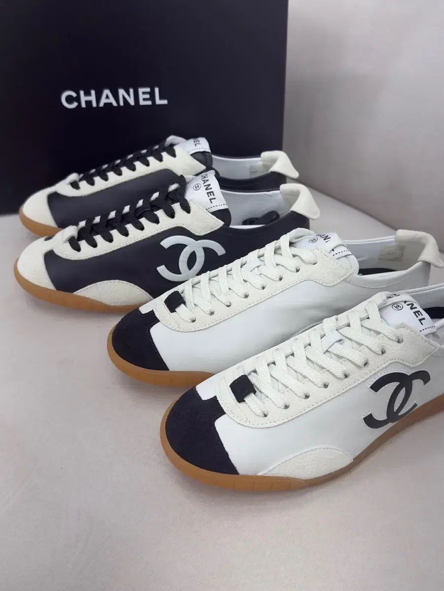 韓国国内百貨店フルセット 26年最新 CHANEL シャネル CC ジェニ スニーカー レディース 37 37 5