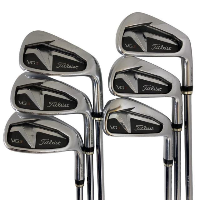 【中古】 タイトリスト Titleist VG3 6S アイアンセット IR リシャフト (フレックスその他) メンズ 男性用 右利き 右用 Cランク ゴルフクラブ