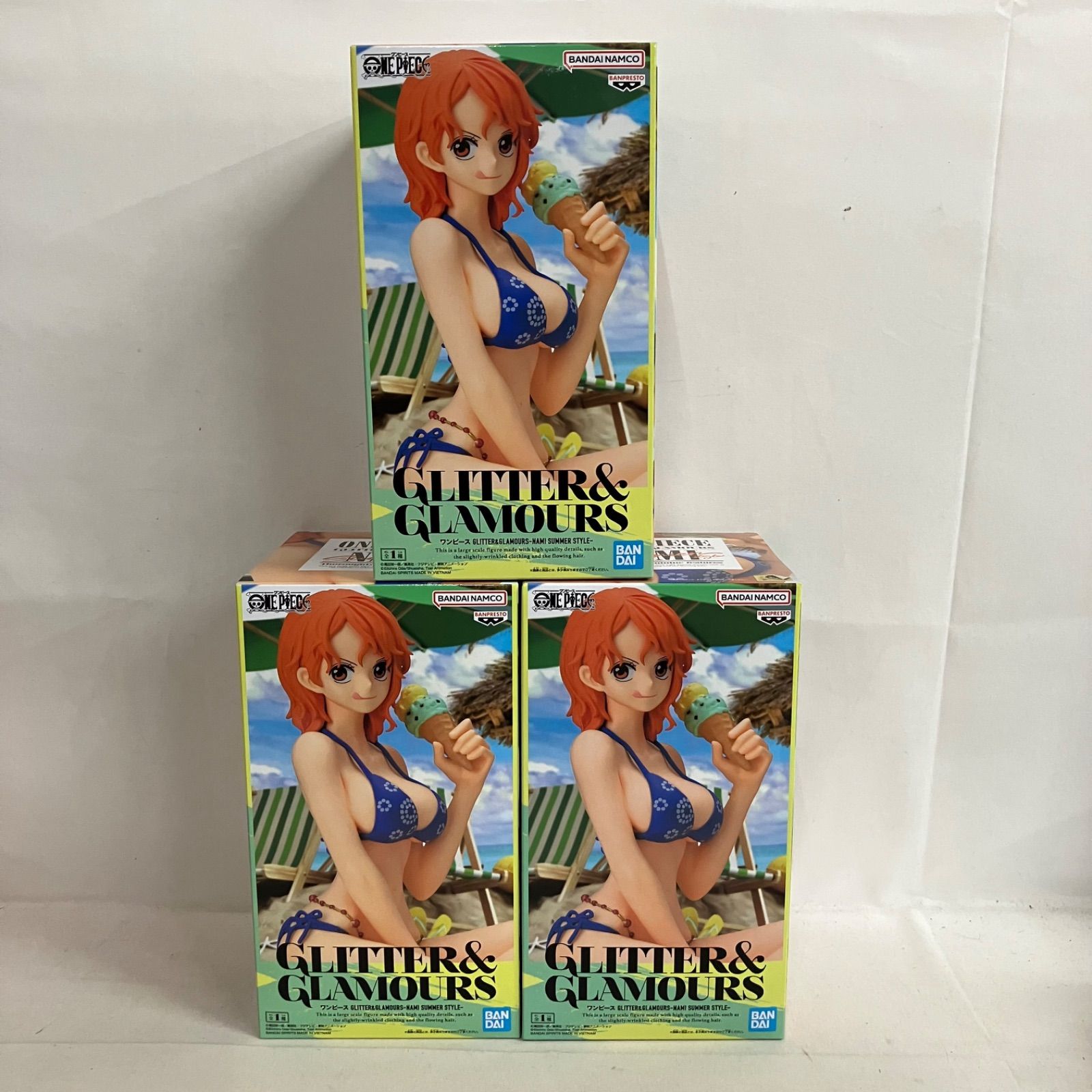 未開封 ワンピース GLITTER&GLAMOURS ナミ SUMMER STYLE フィギュア 3