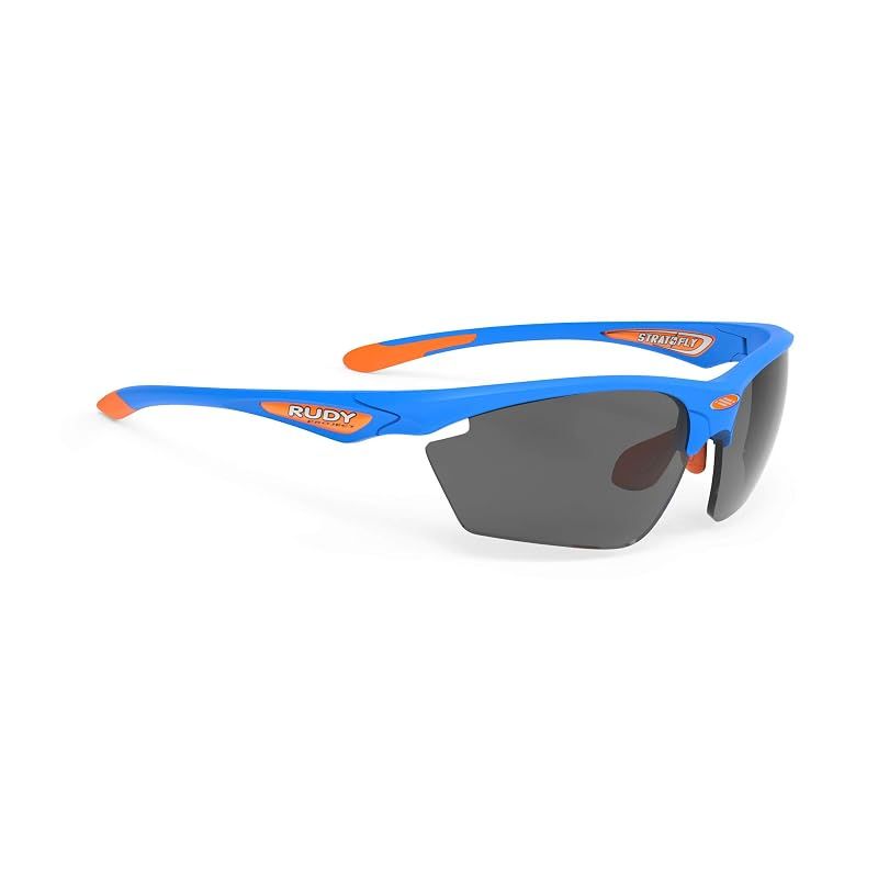 【新品】 ルディプロジェクト(RUDYPROJECT) スポーツ サングラス STRATOFLY ストラトフライ アズーロ フレーム/スモーク ブラック レンズ マンダリン ラバー SP231081-0000