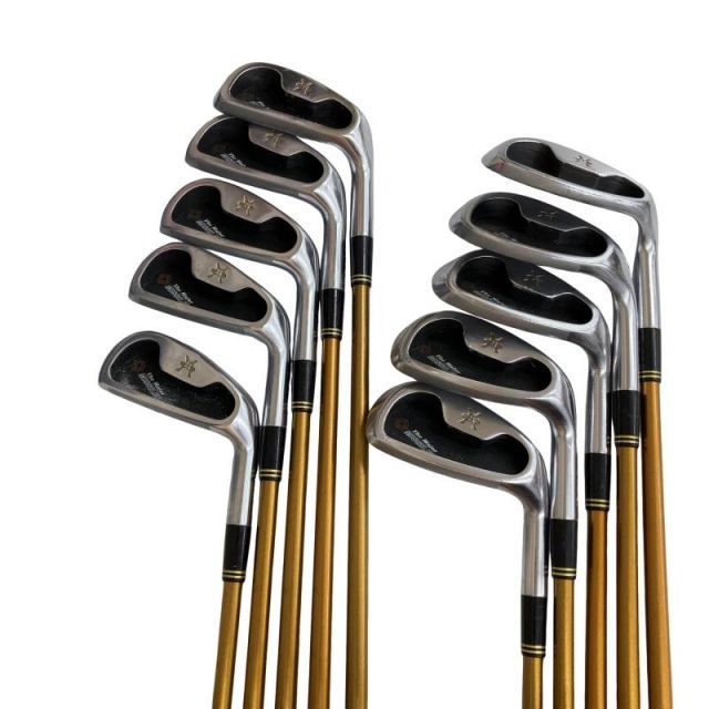 【中古】 TMJ The Major MISSILER 10S アイアンセット IR JM-711 (フレックスS) メンズ 男性用 右利き 右用 Cランク ゴルフクラブ