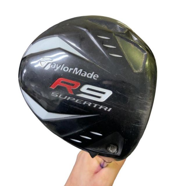 【中古】 テーラーメイド R9 SUPER TRI 9.5° ドライバー DR 純正特注シャフト (フレックスS) メンズ 男性用 右利き 右用 Cランク ゴルフクラブ 6,800円