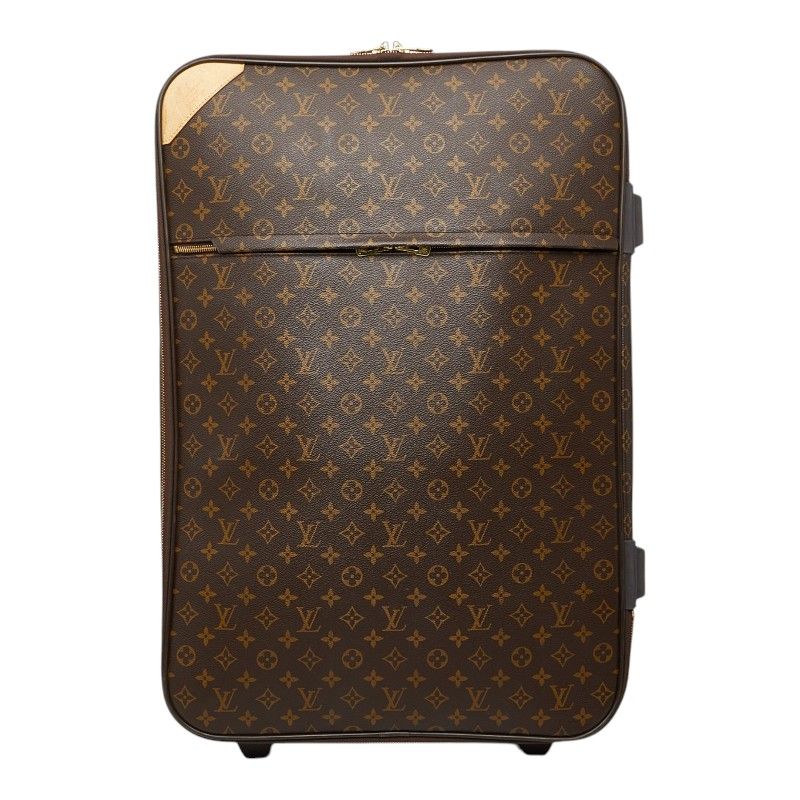 ルイ ヴィトン モノグラム ペガス70 キャリーバッグ スーツケース M23248 ブラウン PVC レディース LOUIS VUITTON【1-0246516】