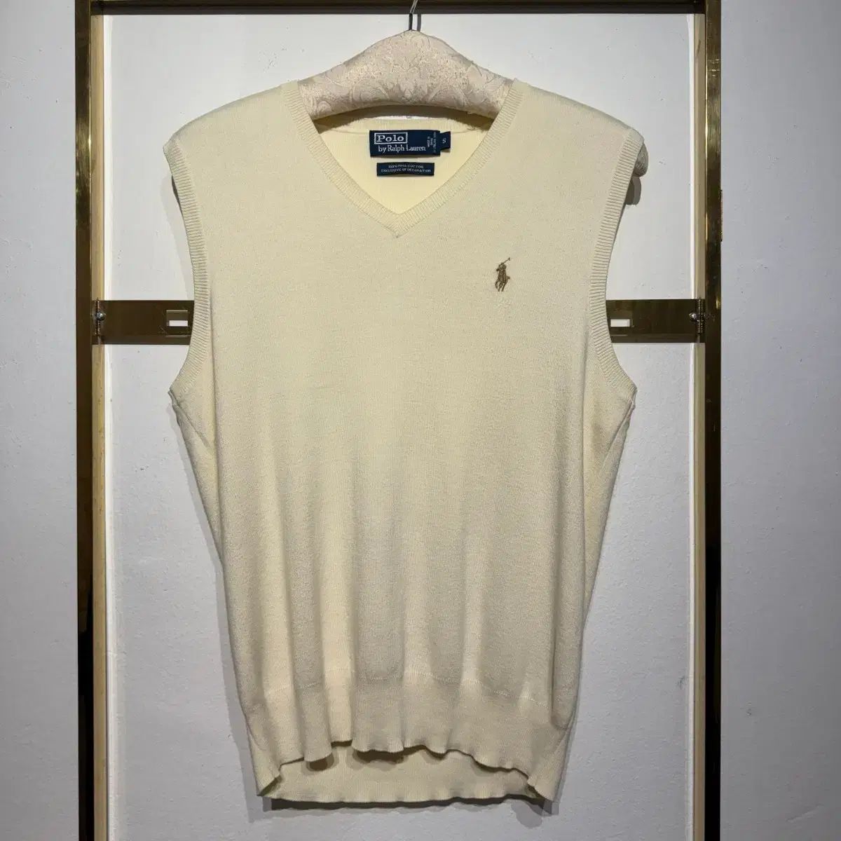 Polo by Ralph Lauren Vネック ニット ベスト S