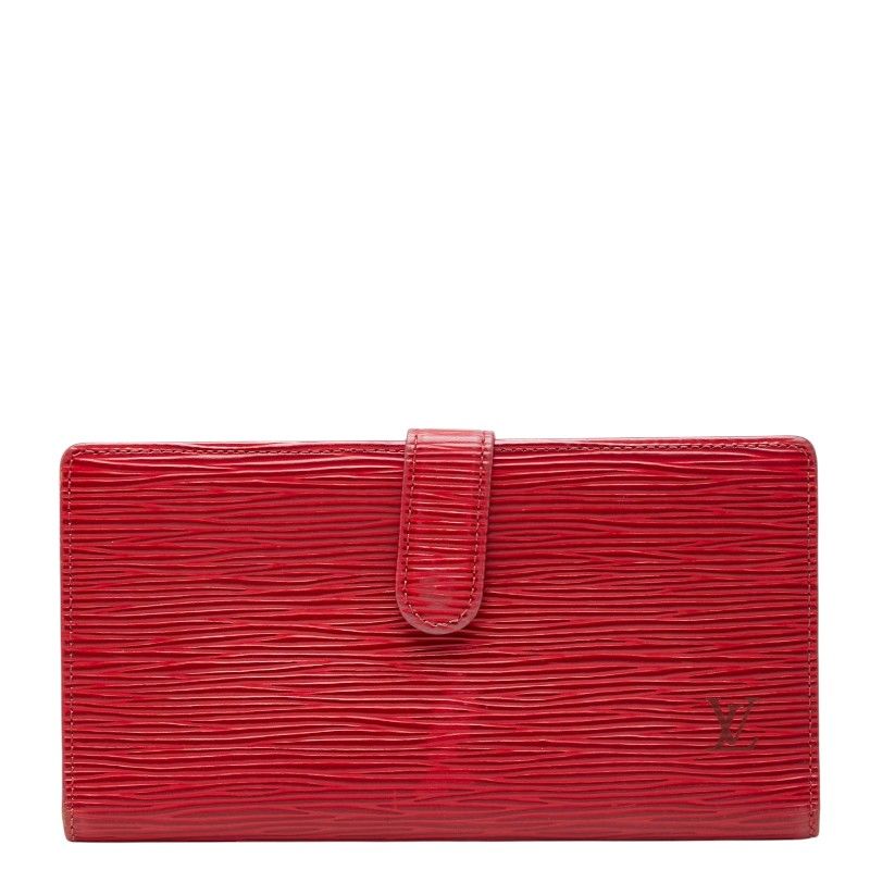 ルイ ヴィトン エピ コンチネンタル ヴィエノワ 長財布 M63257 カスティリアンレッド レザー レディース LOUIS VUITTON【1-0279889】