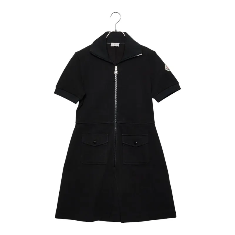 モンクレール VESTITO 半袖 ワンピース アイコンパッチ サイズS 