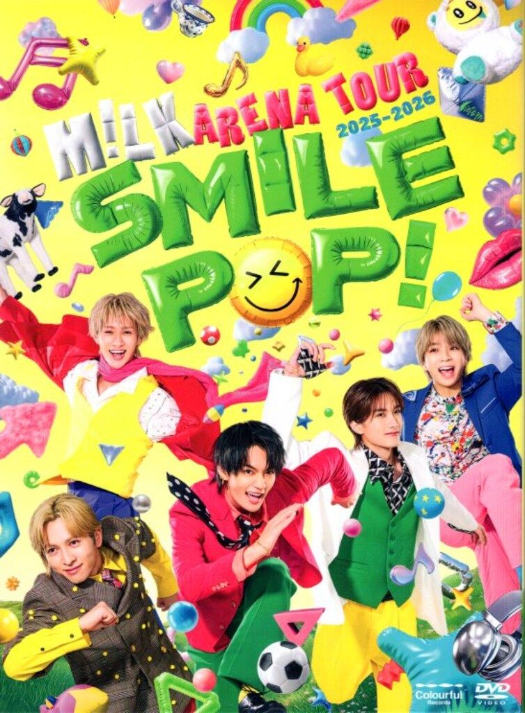M!LK DVD初回限定盤 2025-2026 SMILE POP