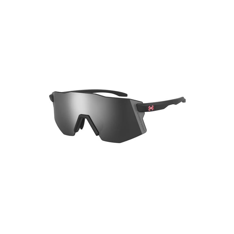 【新品】 UNDER ARMOUR(アンダーアーマー) マルチスポーツ サングラス UA GRID PRO/G-99-124 T4 リムレスシールド TR90フレーム GRIDPROG12 マットブラックシルバー 99