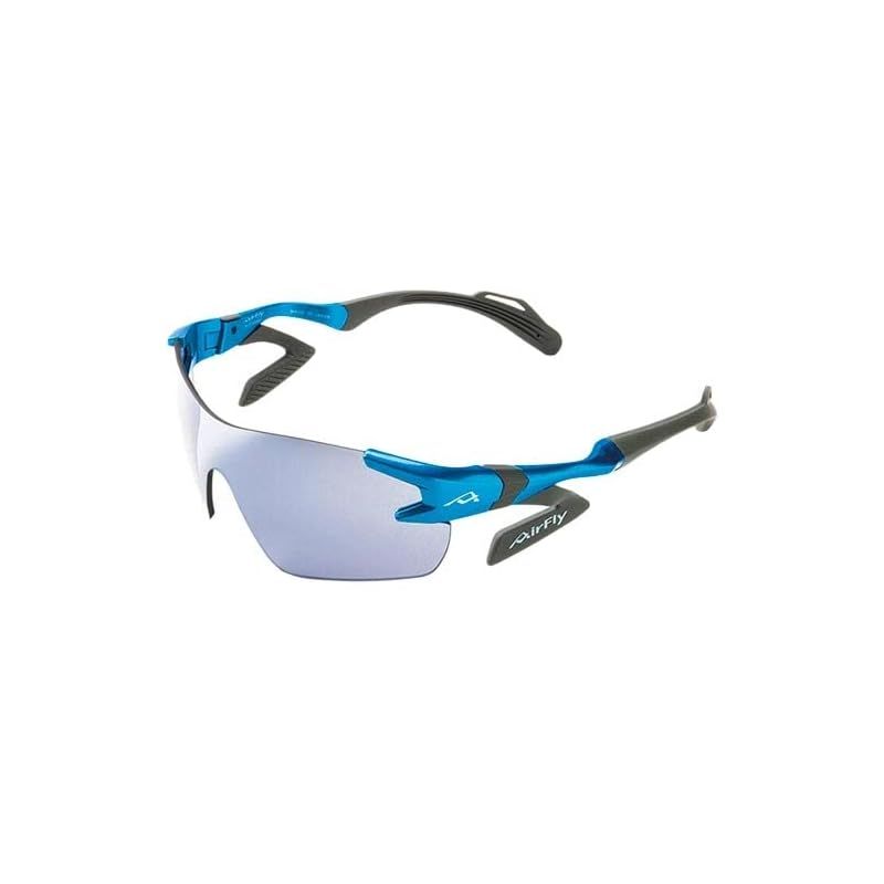 【新品】 [AirFly] サングラス AF-301 C-35 C-35 アクアブルー Free Size