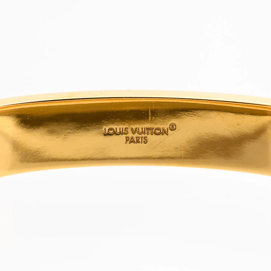 Louis Vuitton ブレスレット ゴールドカラー LOUIS VUITTON ルイヴィトン ブレスレット ナノグラム M1574M(やや傷や