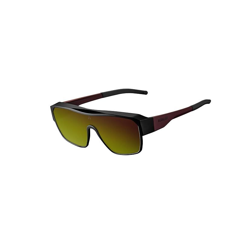 【新品】 [ALTALIST] アルタリスト Over glasses2(オーバーグラス) 偏光レンズ (Black,Drak Red Frame Flare Pink Mirror Lens)
