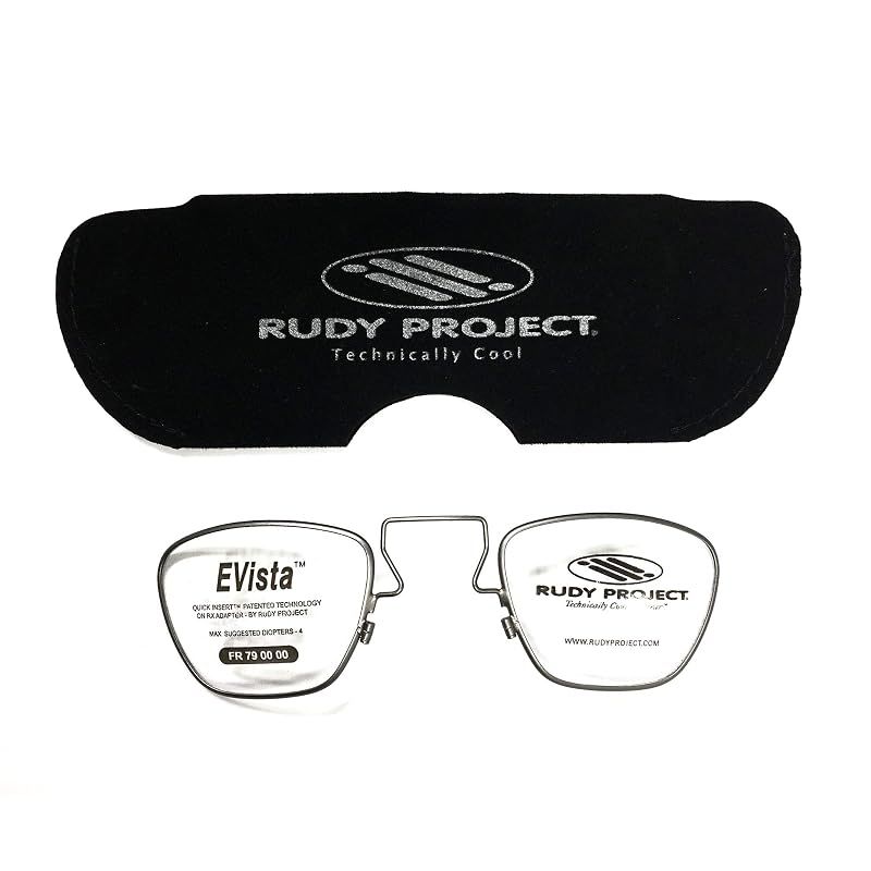 【新品】 ルディプロジェクト(RUDYPROJECT) スポーツ ユーティリティ フレーム ゴルフ 自転車 ロード バイク メガネ クリップオン シルロ/ライドン/ライドンII/ライドンSX/ライドン ガール/ケロゼーネ/キティウム FR790000 シルバー