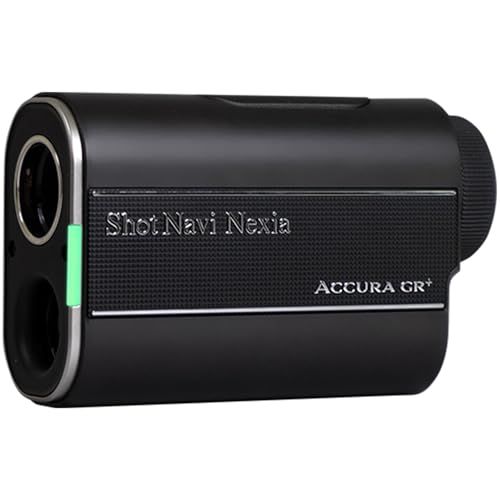 ★新品★Shot Navi(ショットナビ) ゴルフ レーザー距離計 ACCURA-GR シリーズ 高速0.02秒計測 ２色OLED《緑/赤》 1300y計測 軽量 6倍ズーム 高低差 充電式 レーザー距離計測器/Shot Navi Nexia 40ba828b