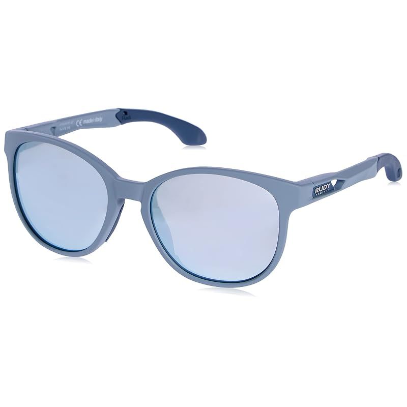 【新品】 [RUDYPROJECT] サングラス LIGHTFLOW B ライトフローB グレイシャマット/マルチレーザーオスミウム レンズ幅：54ｍｍ