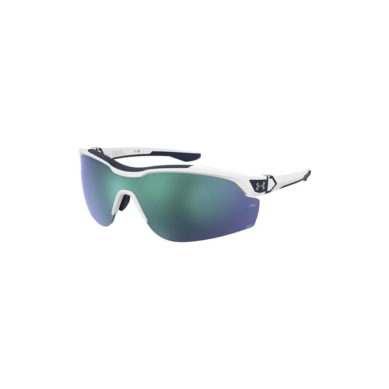【新品】 UNDER ARMOUR(アンダーアーマー) マルチスポーツ サングラス UA YARD PRO 2-99-WWK W1 シールドレンズスタイル TR90フレーム YARDPRO2WW マットホワイトブルー 99