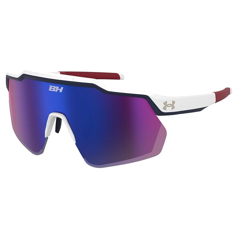 【新品】 UNDER ARMOUR(アンダーアーマー) マルチスポーツ サングラス UA FLIPPED PRO-99-YO6 B3 フリップアップ機能 TR90フレーム ブライス・ハーパー共同デザイン FLIPPEDYO6 ホワイトブルー 99