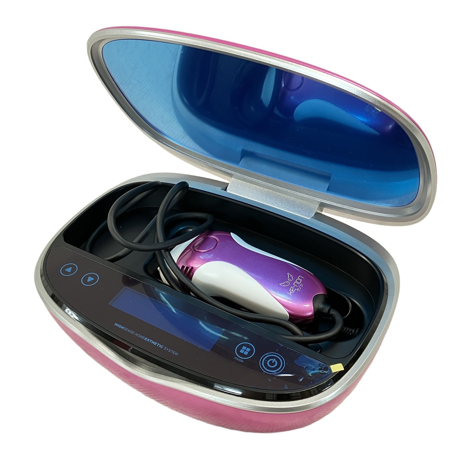 エムテック NIPL-2080 Kenon v8.0 フラッシュ式 家庭用 脱毛器 カートリッジ3点 美容 中古 W11450924