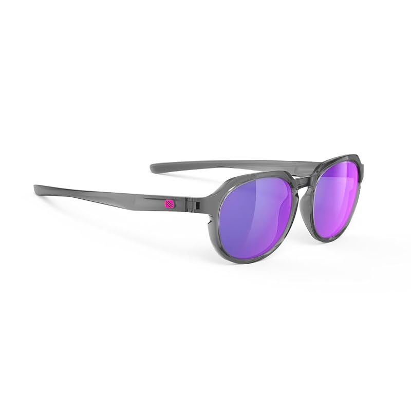 【新品】 [RUDYPROJECT] サングラス GLAMSHADY グラムシェイディ MULTILASER VIOLET CRYSTAL ASH SP934233-0000 レンズ：50 x 43 mm
