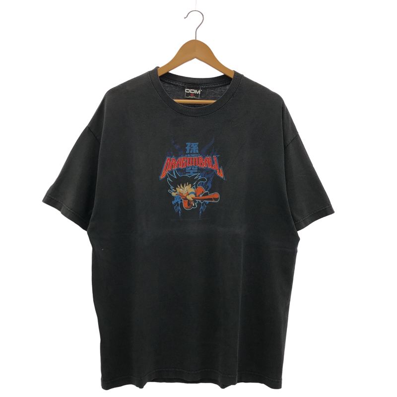 【中古】オールド ドラゴンボール 孫悟空 Tシャツ サイズXL ブラック[19]