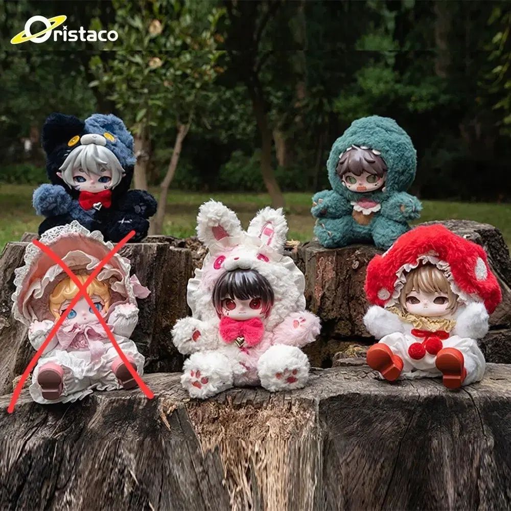 ANTOO フィギュア BJD 紛失した楽園シリーズ アクションフィギュア ブラインドボックス ぬいぐるみ 4種
