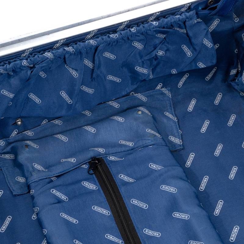 RIMOWA リモワ TOPAS トパーズ 最大サイズ 104L 2輪 XL アルミ 青ロゴ シルバー 銀色 大容量 トランク RIMOWA リモワ TOPAS トパーズ 最大サイズ 104L 2輪 XL アルミ 青ロゴ
