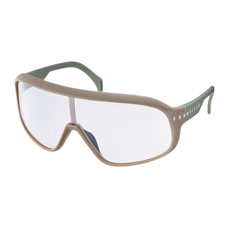 【新品】 [スワンズ] SNOWFIELD (スノーフィールド) F3 SNOWFIELD SF-09 SOL 調光クリアtoスモーク サングラス 調光 サンドオリーブ