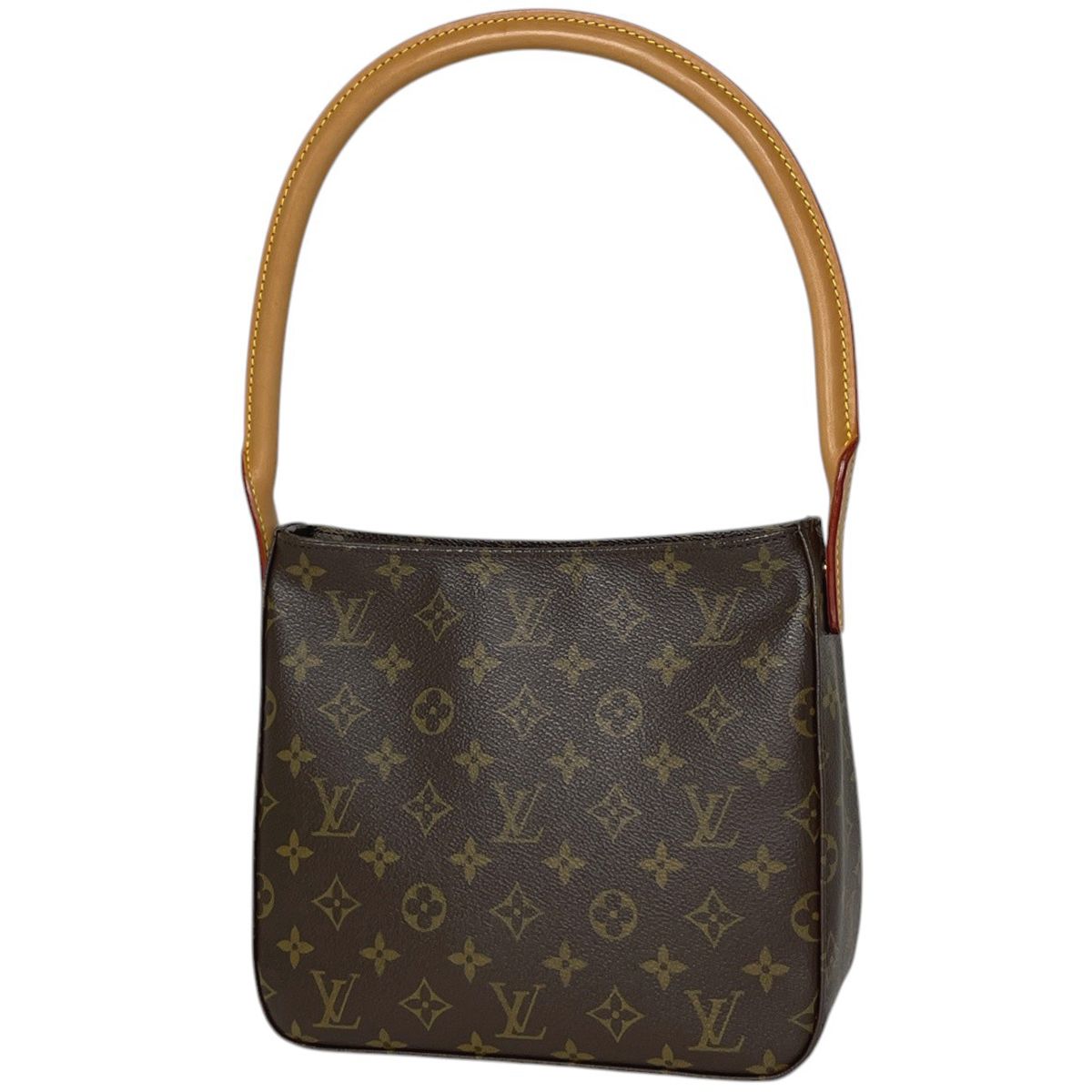 ルイ・ヴィトン Louis Vuitton ルーピングMM ショルダーバッグ 肩掛け ワンショルダー モノグラム ブラウン M51146 レディース 【中古】
