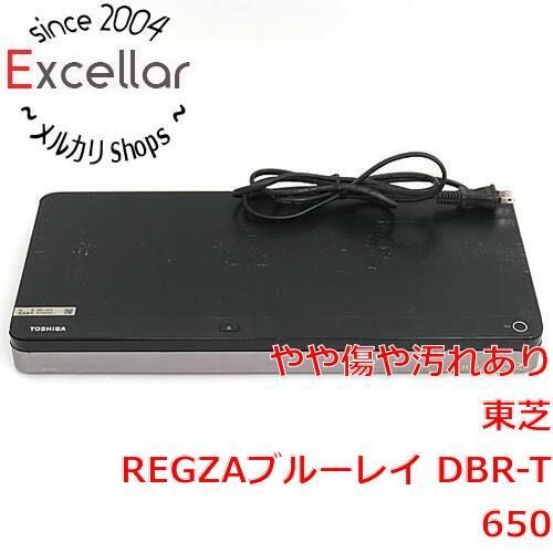 [bn:0] 東芝　REGZA ブルーレイディスクレコーダ DBR-T650　リモコンなし　本体いたみ