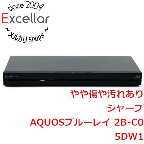 [bn:18] SHARP　AQUOS ブルーレイディスクレコーダー 500GB　2B-C05DW1　リモコンなし