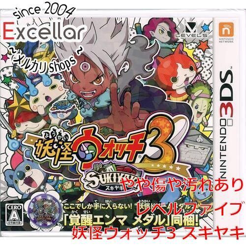 bn:14] 妖怪ウォッチ3 スキヤキ 3DS 購入特典妖怪ドリームメダル・説明