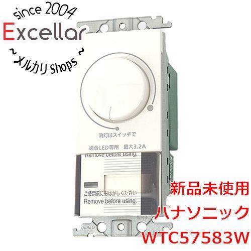 [bn:14] Panasonic　LED埋込逆位相調光スイッチC　WTC57583W
