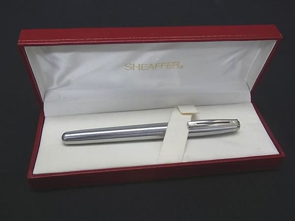 ■Beautiful Goods■ SHEAFFER Sheaffer Prelude, Fountain Pen, Writing Tool, Stationery, Stationery, Men's, Women's, Silver DN6565