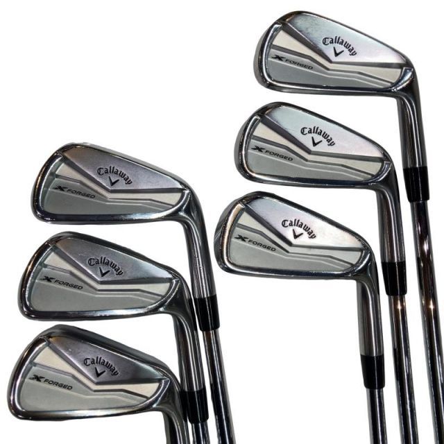 【中古】 キャロウェイ X FORGED(2024) 6S アイアンセット IR NS PRO MODUS3 TOUR105 (フレックスS) メンズ 男性用 右利き 右用 Cランク ゴルフクラブ