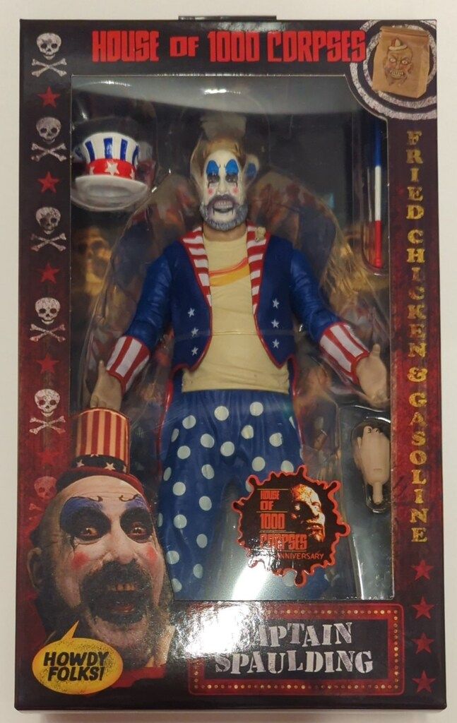 NECA MURDER RIDE REELTOYS HOUSE OF 1000 CORPSES CAPTAIN SPAULDING 7インチ 6,344円