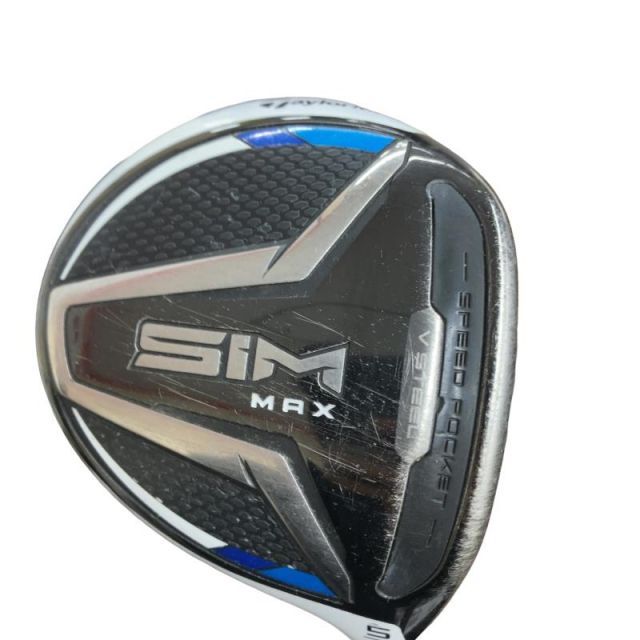 【中古】 テーラーメイド SIM MAX 5W フェアウェイウッド FW TENSEI BLUE TM50(FW) (フレックスR) メンズ 男性用 右利き 右用 Dランク ゴルフクラブ