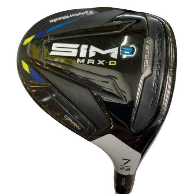 【中古】 テーラーメイド SIM2 MAX-D 7W レディース フェアウェイウッド FW TENSEI BLUE TM40(SIM2 FW) (フレックスL) レディース 女性用 右利き 右用 Cランク ゴルフクラブ 17,404円