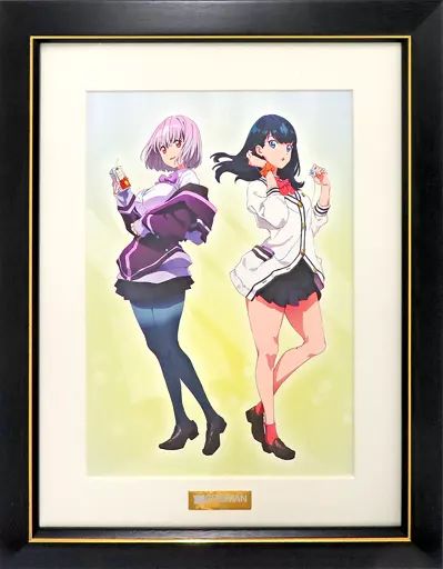 【中古】原画イラストボード 付属品付)SSSS.GRIDMAN 描き下ろしＡ４キャラファイン