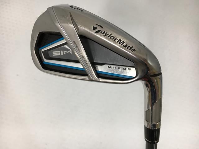 返品OK 【中古ゴルフクラブ】(6本セット)テーラーメイド SIM MAX (シム マックス) OS アイアン 2020 (日本仕様) TENSEI BLUE TM60 5～9.P 30,393円