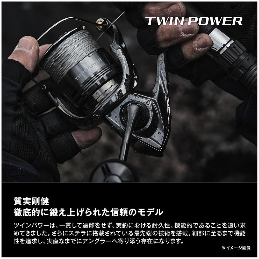 シマノ(SHIMANO) スピニングリール 24 ツインパワー 3000MHG