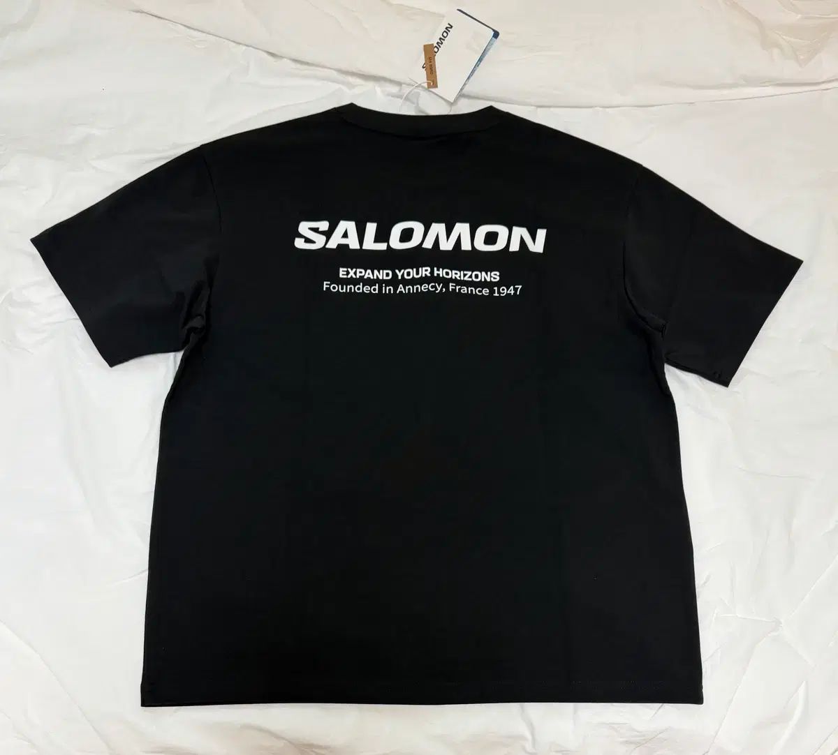 未試着 新商品 SALOMON プライマリー ショートスリーブ S (オーバーサイズフィット)