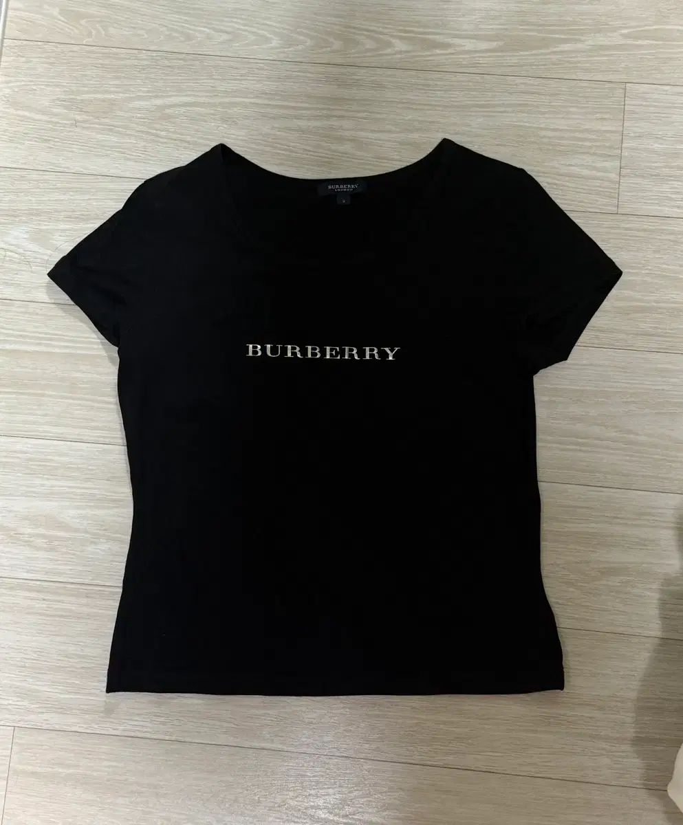 バーバリー ヴィンテージ 半袖 Tシャツ ブラック