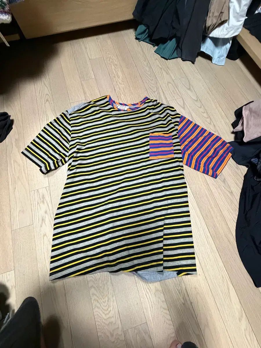 マルニ ストライプ Tシャツ
