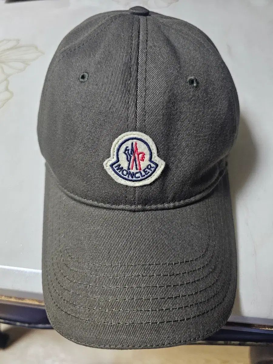 モンクレール ベースボールキャップ ダークグレー 新品