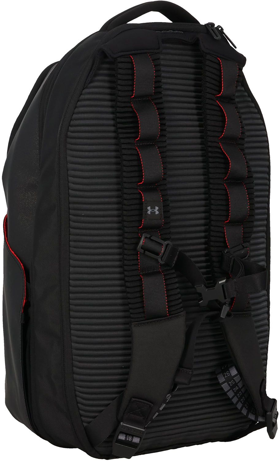 アンダーアーマー UNDER ARMOUR UA ノーウェイ バックパック ユニセックス リュック 拡張機能 28L 35L 軽量 高耐久 撥水 通勤 通学 ノートPC収納 ジム トレーニング 6005747 002 BLACK/HYPERGREEN