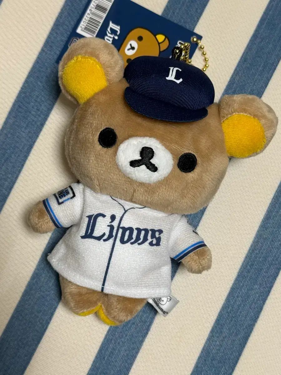 LIONS (ライオンズ) 野球 リラックマ キーホルダー