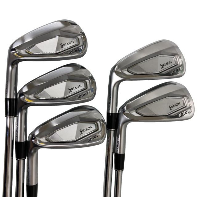 【中古】 ダンロップ SRIXON ZXi5 6S レフティ アイアンセット IR 純正特注シャフト (フレックスR) メンズ 男性用 左利き レフティ 左用 Cランク ゴルフクラブ