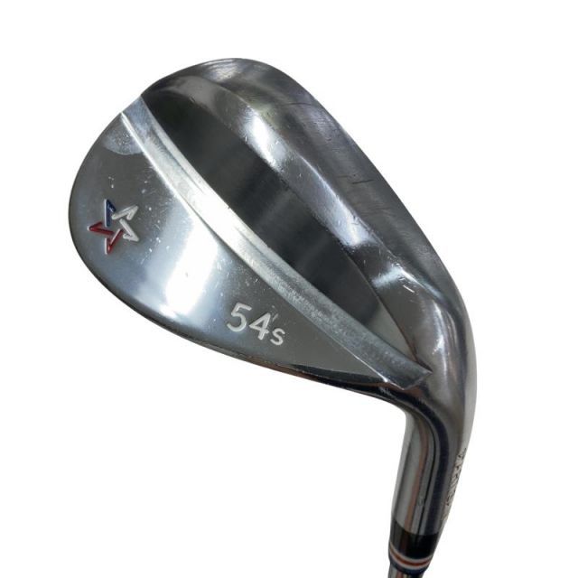 【中古】 アーティザンゴルフ ARTISAN メッキ 54°S ウェッジ WG 純正特注シャフト (フレックスX) メンズ 男性用 右利き 右用 Cランク ゴルフクラブ