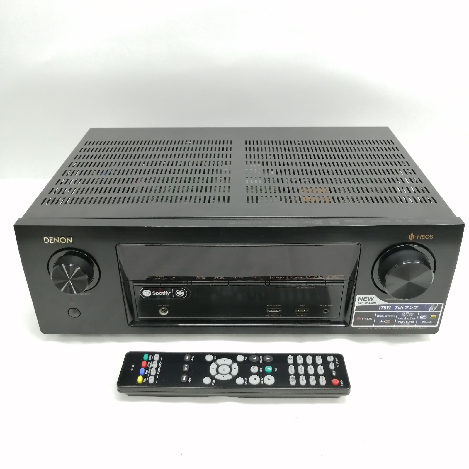 【訳アリ】DENON AVアンプ avr-x1400h M2583-hm27h
